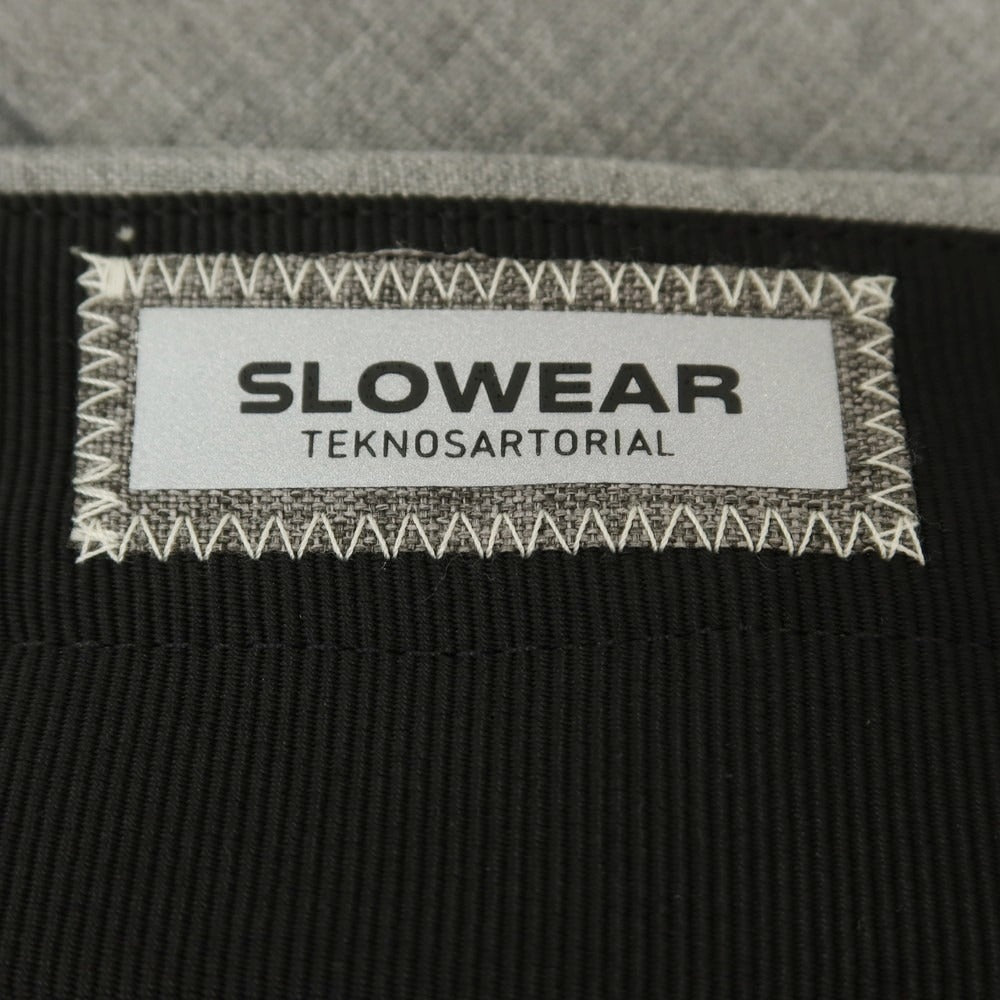 [New] INCOTEX SLOWEAR 35-type TEKNOSARTORIAL stretch polyester wool dress slacks pants light gray (02) [50] [Condition rank N] [Men&