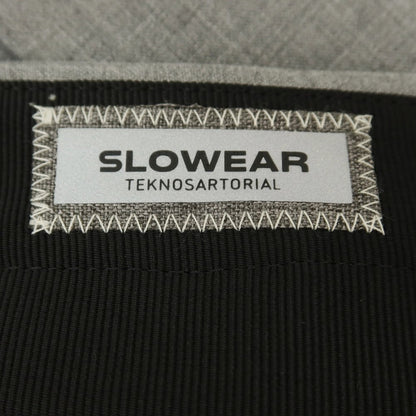[New] INCOTEX SLOWEAR 35-type TEKNOSARTORIAL stretch polyester wool dress slacks pants light gray (02) [50] [Condition rank N] [Men&