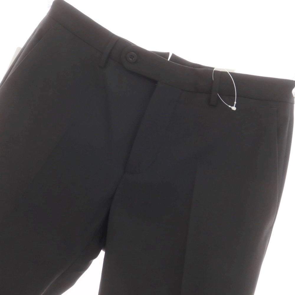 [New] INCOTEX SLOWEAR 35-type TEKNOSARTORIAL stretch polyester wool dress slacks pants black (08) [46] [Condition rank N] [Men&