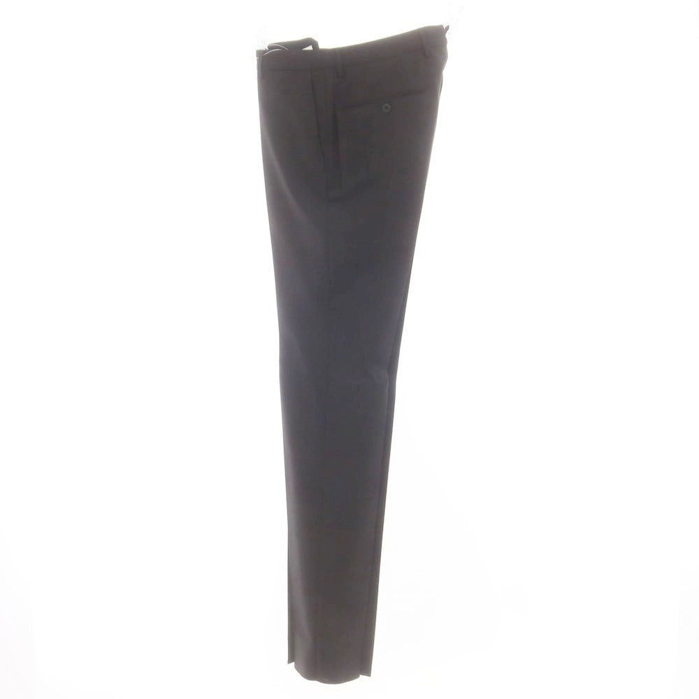 [New] INCOTEX SLOWEAR 35-type TEKNOSARTORIAL stretch polyester wool dress slacks pants black (08) [46] [Condition rank N] [Men&