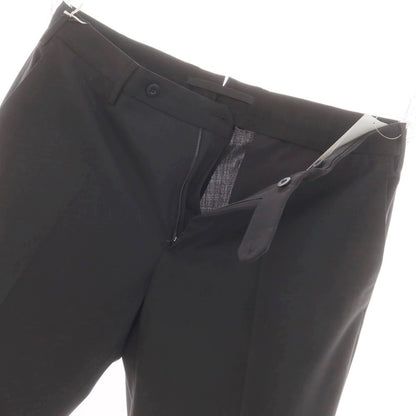 [New] INCOTEX SLOWEAR 35-type TEKNOSARTORIAL stretch polyester wool dress slacks pants black (08) [50] [Condition rank N] [Men&