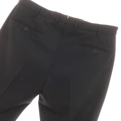 [New] INCOTEX SLOWEAR 35-type TEKNOSARTORIAL stretch polyester wool dress slacks pants black (08) [50] [Condition rank N] [Men&