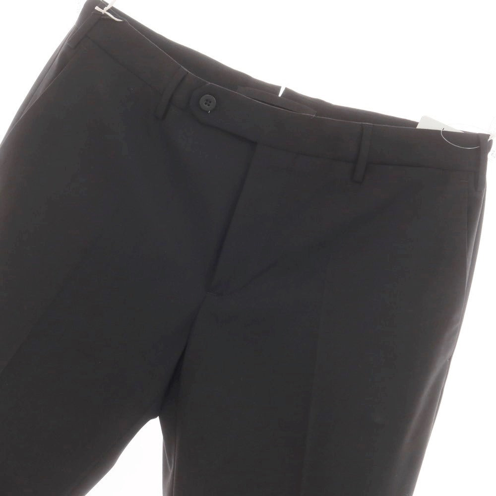 [New] INCOTEX SLOWEAR 35-type TEKNOSARTORIAL stretch polyester wool dress slacks pants black (08) [52] [Condition rank N] [Men&