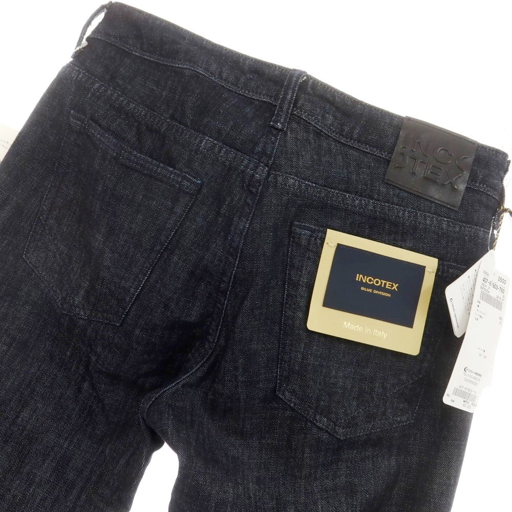 [New Outlet] INCOTEX BLUE DIVISION Slim Stretch Denim Pants Indigo [30] [Condition Rank N-] [Men&