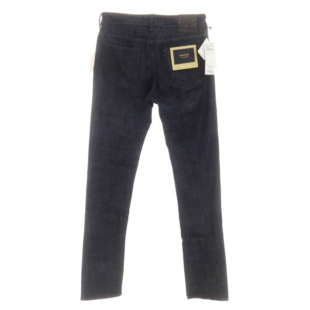 [New Outlet] INCOTEX BLUE DIVISION Slim Stretch Denim Pants Indigo [30] [Condition Rank N-] [Men&