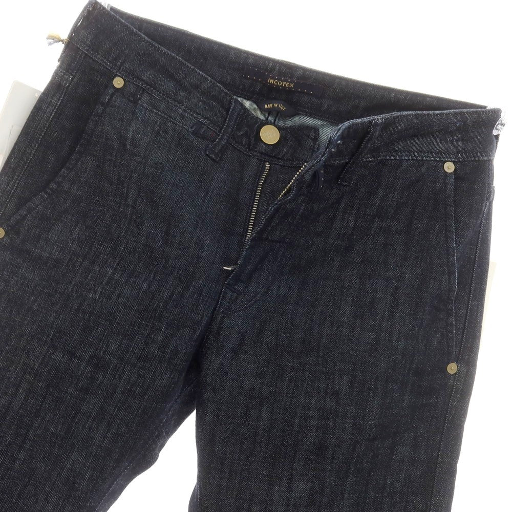 [New Outlet] INCOTEX BLUE DIVISION Slim Stretch Denim Pants Indigo [30] [Condition Rank N-] [Men&