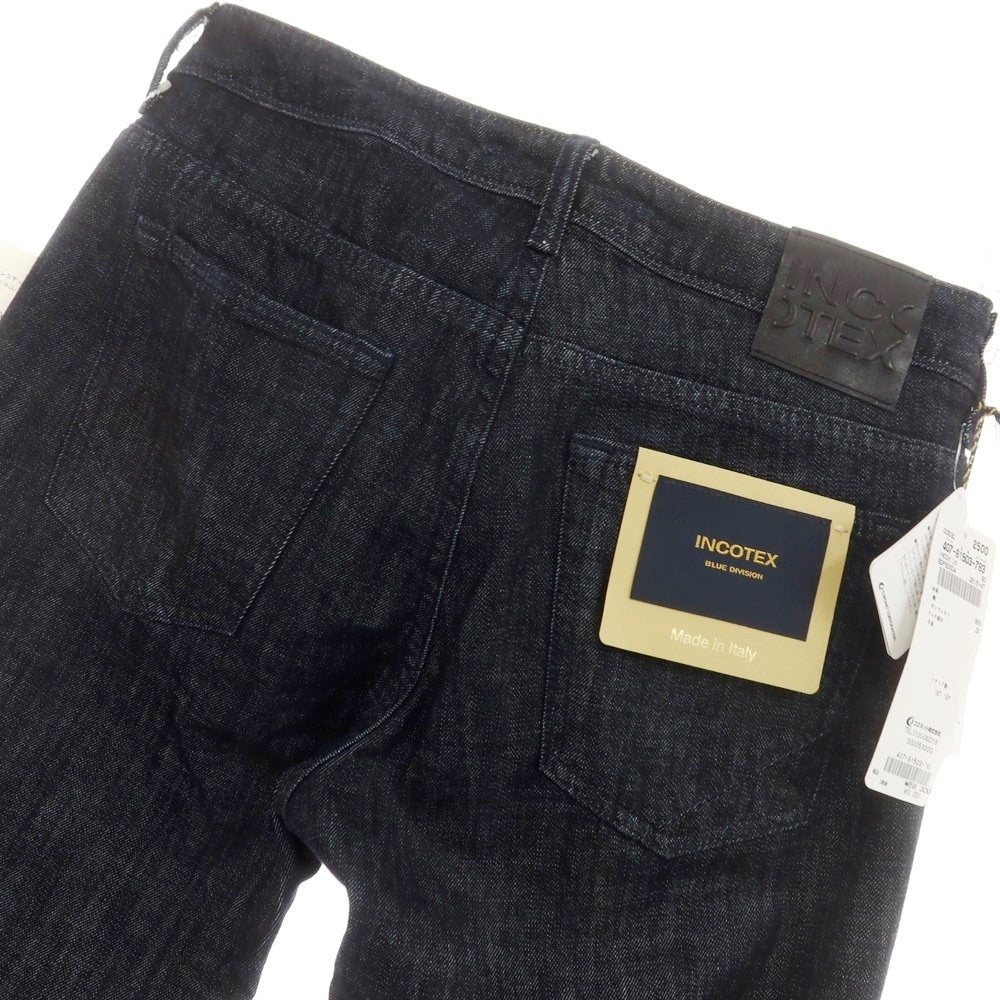 [New Outlet] INCOTEX BLUE DIVISION Slim Stretch Denim Pants Indigo [30] [Condition Rank N-] [Men&