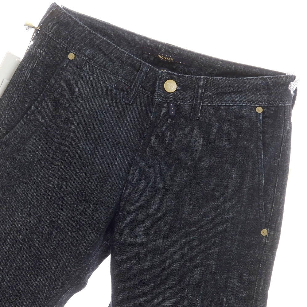 [New Outlet] INCOTEX BLUE DIVISION Slim Stretch Denim Pants Indigo [30] [Condition Rank N-] [Men&