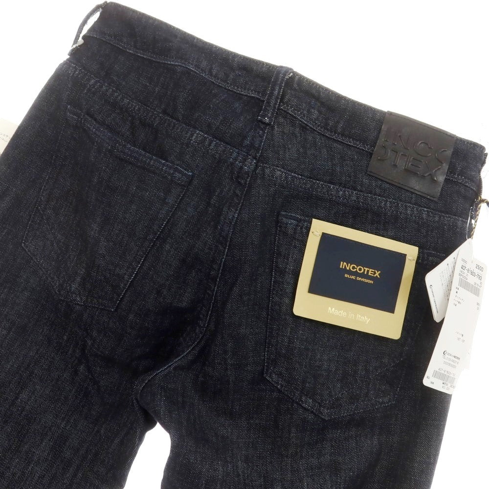 [New Outlet] INCOTEX BLUE DIVISION Slim Stretch Denim Pants Indigo [30] [Condition Rank N-] [Men&