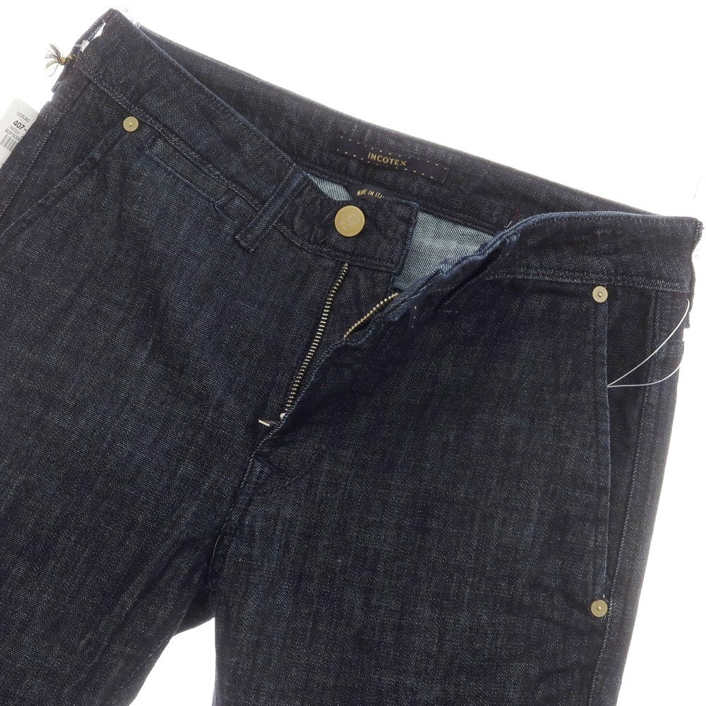 [New Outlet] INCOTEX BLUE DIVISION Slim Stretch Denim Pants Indigo [31] [Condition Rank N-] [Men&
