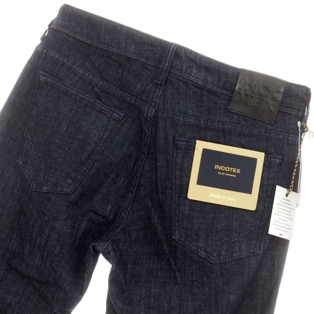 [New Outlet] INCOTEX BLUE DIVISION Slim Stretch Denim Pants Indigo [31] [Condition Rank N-] [Men&