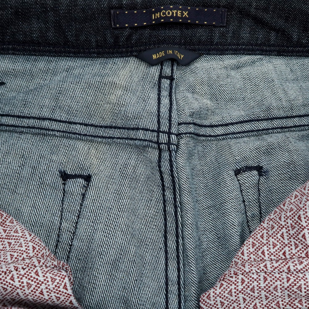 [New Outlet] INCOTEX BLUE DIVISION Slim Stretch Denim Pants Indigo [31] [Condition Rank N-] [Men&