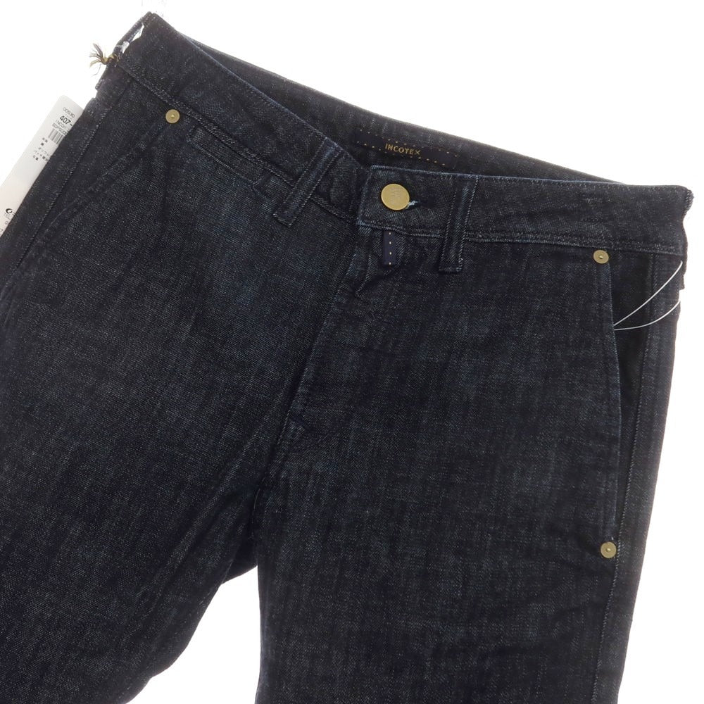[New Outlet] INCOTEX BLUE DIVISION Slim Stretch Denim Pants Indigo [31] [Condition Rank N-] [Men&