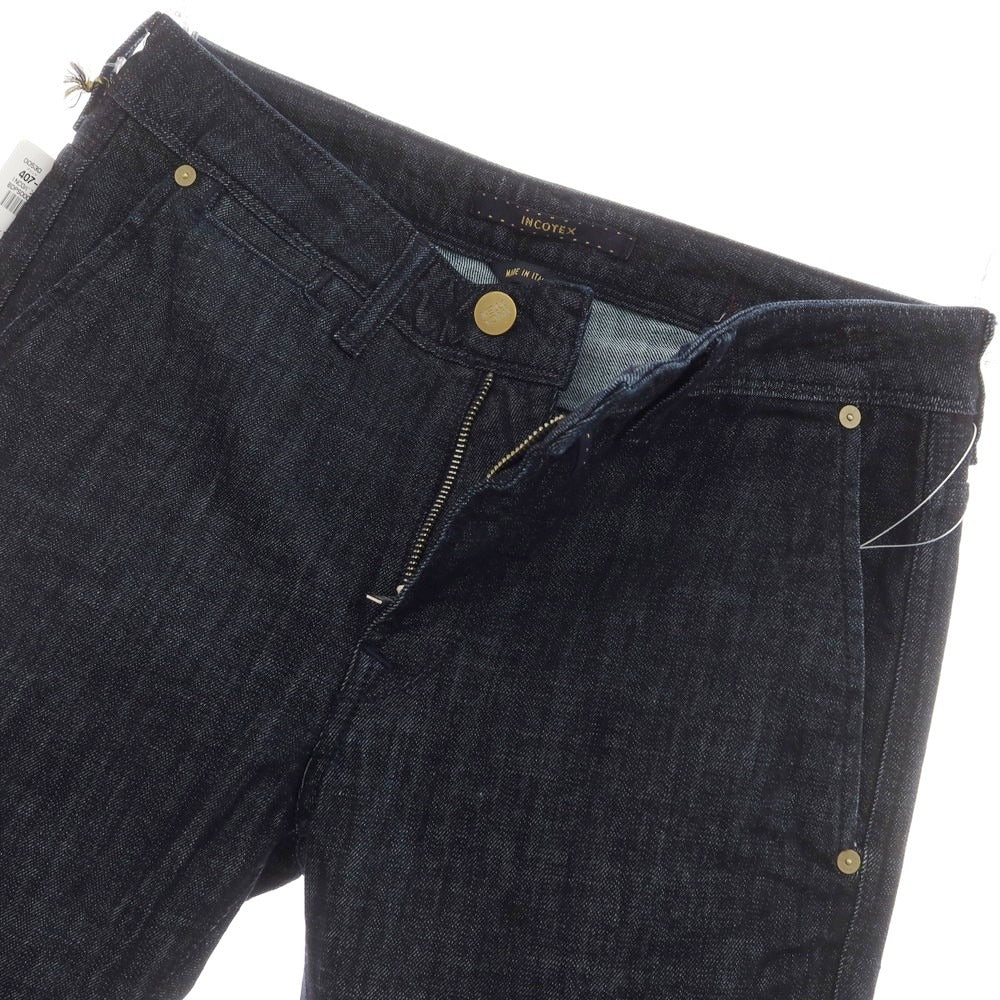 [New Outlet] INCOTEX BLUE DIVISION Slim Stretch Denim Pants Indigo [31] [Condition Rank N-] [Men&