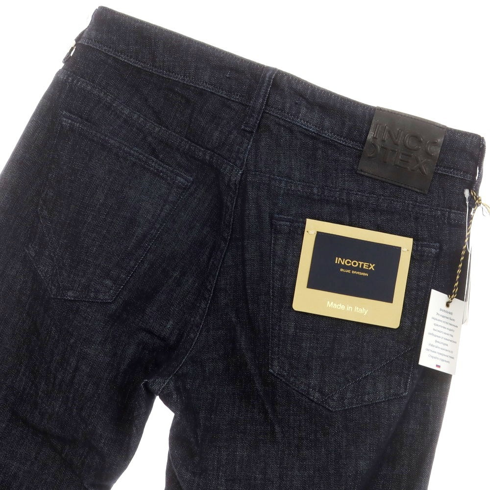 [New Outlet] INCOTEX BLUE DIVISION Slim Stretch Denim Pants Indigo [31] [Condition Rank N-] [Men&