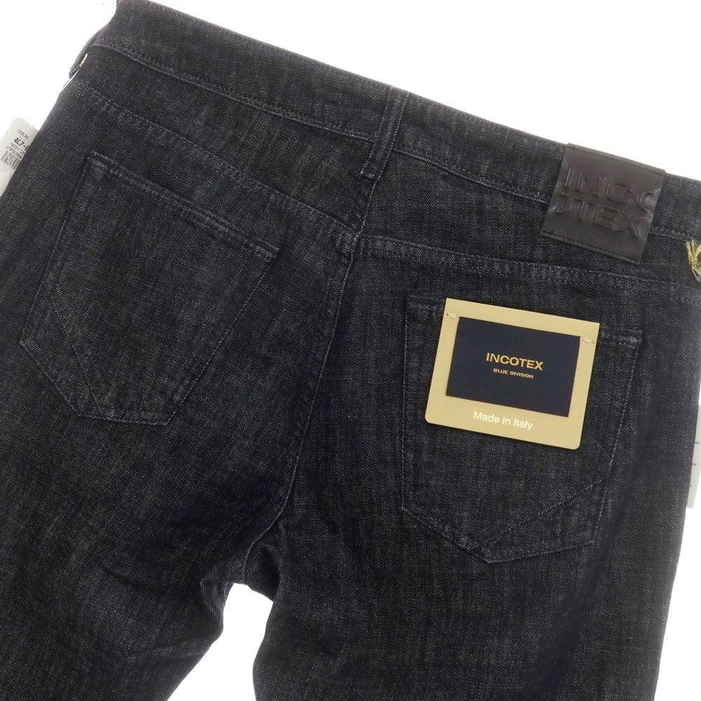 【新品アウトレット】インコテックス ブルーディヴィジョン INCOTEX BLUE DIVISION Slim ストレッチ デニムパンツ インディゴ【 33 】【 状態ランクN- 】【 メンズ 】