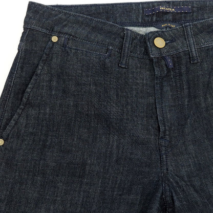 【新品アウトレット】インコテックス ブルーディヴィジョン INCOTEX BLUE DIVISION Slim ストレッチ デニムパンツ インディゴ【 33 】【 状態ランクN- 】【 メンズ 】