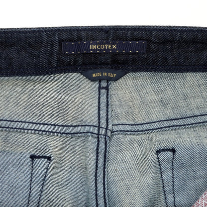【新品アウトレット】インコテックス ブルーディヴィジョン INCOTEX BLUE DIVISION Slim ストレッチ デニムパンツ インディゴ【 33 】【 状態ランクN- 】【 メンズ 】