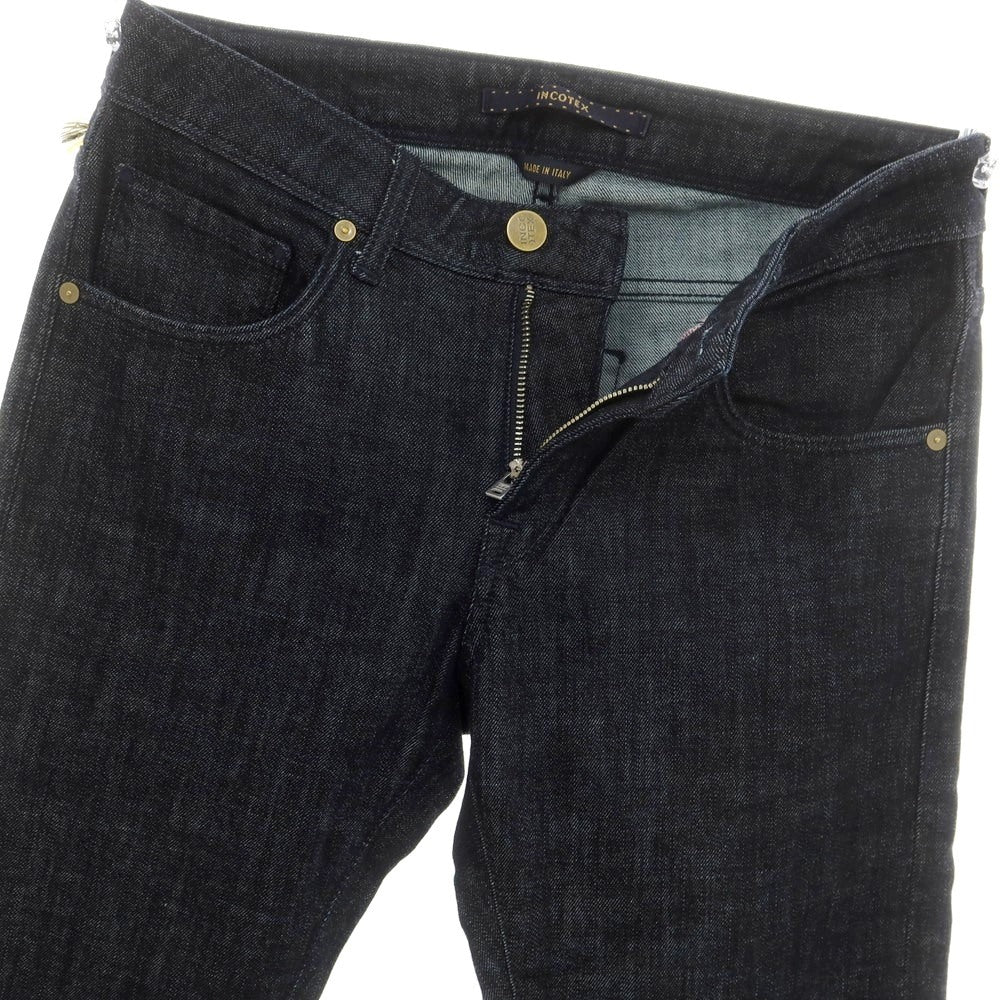 [New Outlet] INCOTEX BLUE DIVISION Slim Stretch Denim Pants Jeans Indigo [30] [Condition Rank N-] [Men&