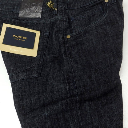 【新品アウトレット】インコテックス ブルーディヴィジョン INCOTEX BLUE DIVISION Slim ストレッチ デニムパンツ ジーンズ インディゴ【 30 】【 状態ランクN- 】【 メンズ 】
