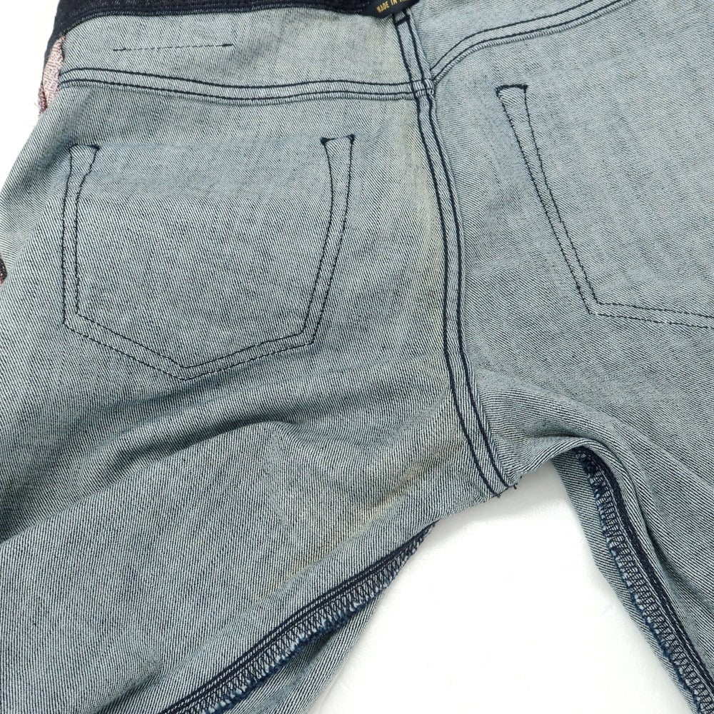 [New Outlet] INCOTEX BLUE DIVISION Slim Stretch Denim Pants Jeans Indigo [31] [Condition Rank N-] [Men&