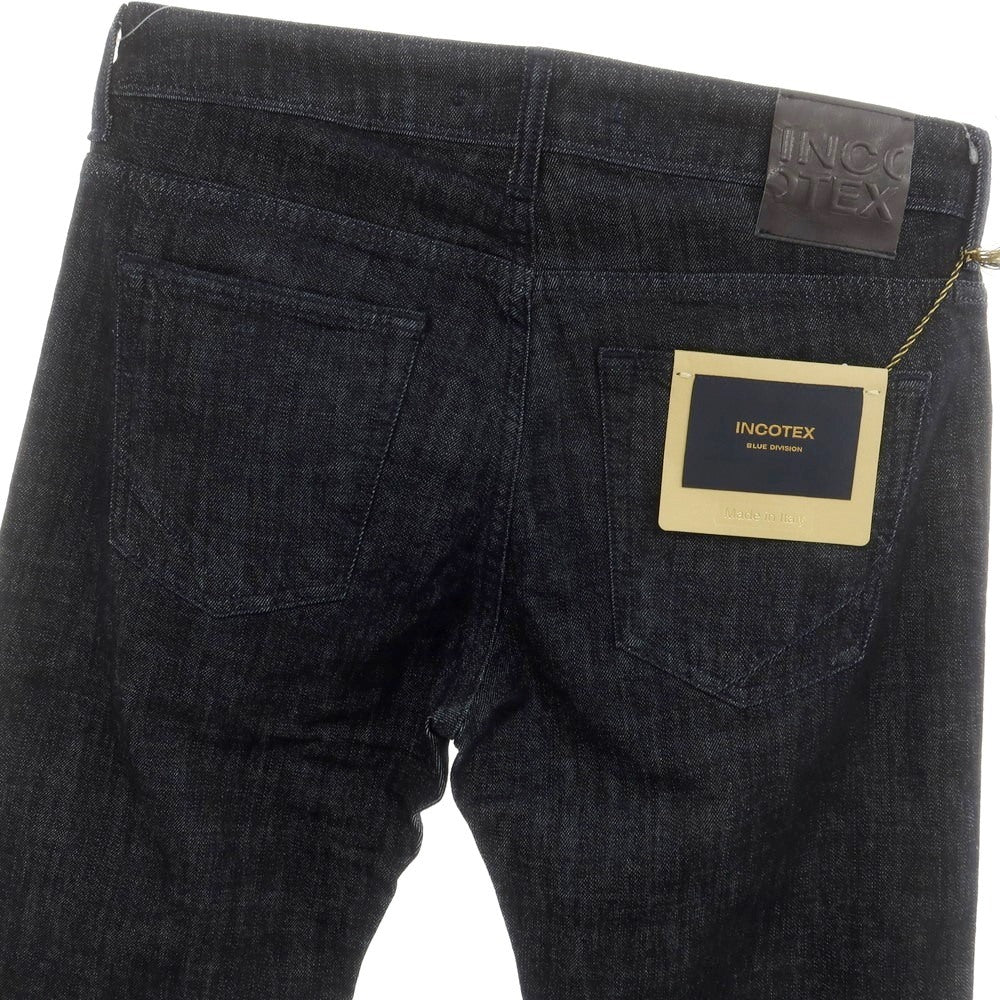 [New Outlet] INCOTEX BLUE DIVISION Slim Stretch Denim Pants Jeans Indigo [31] [Condition Rank N-] [Men&