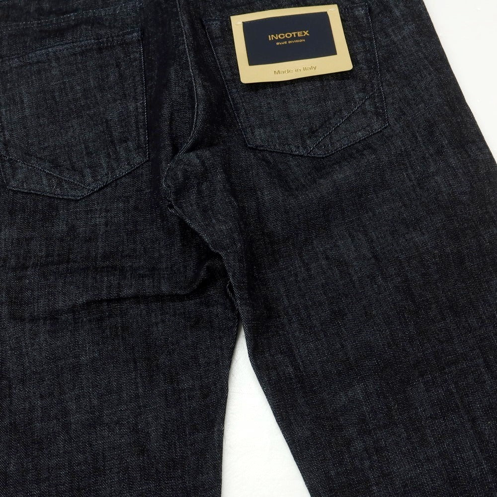 [New Outlet] INCOTEX BLUE DIVISION Slim Stretch Denim Pants Jeans Indigo [32] [Condition Rank N-] [Men&