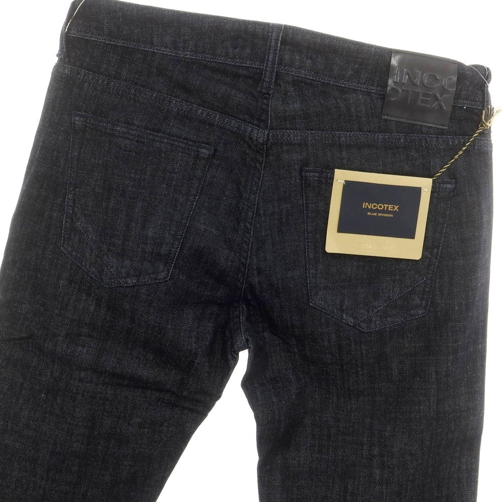 [New Outlet] INCOTEX BLUE DIVISION Slim Stretch Denim Pants Jeans Indigo [33] [Condition Rank N-] [Men&