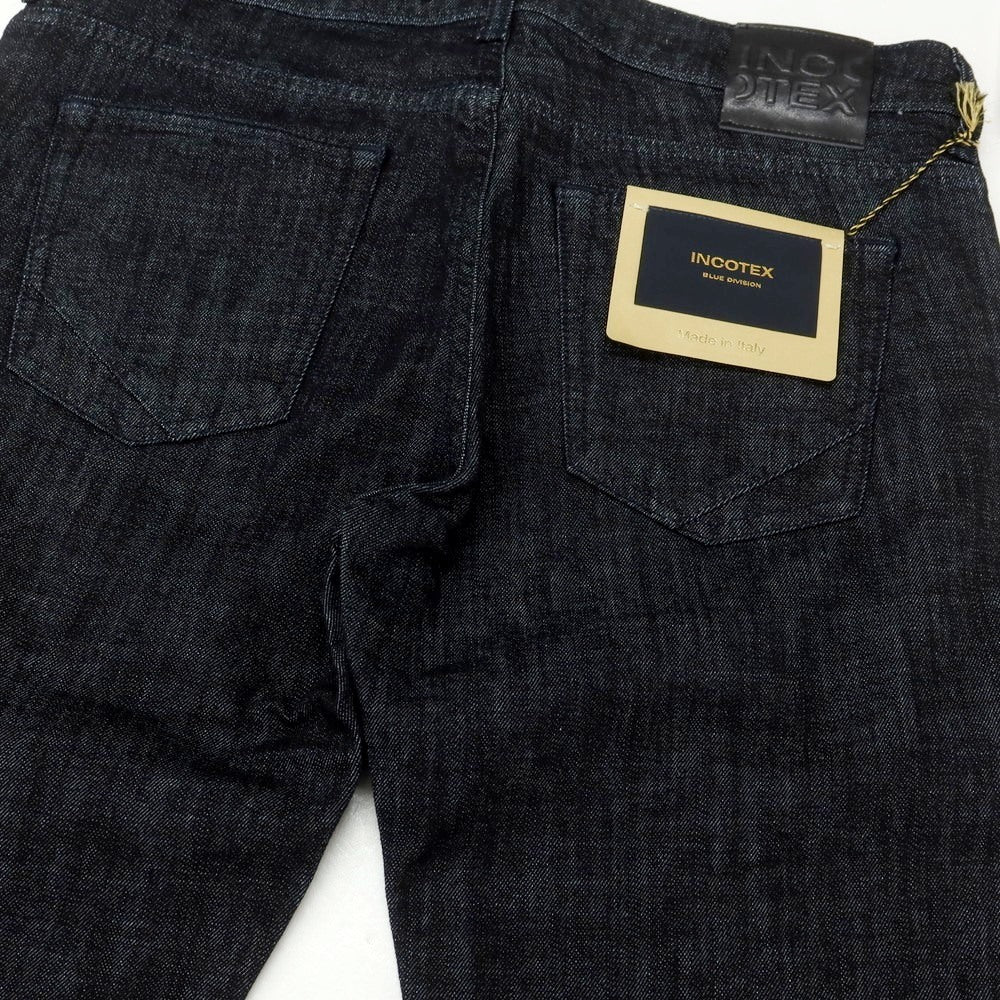 [New Outlet] INCOTEX BLUE DIVISION Slim Stretch Denim Pants Jeans Indigo [33] [Condition Rank N-] [Men&