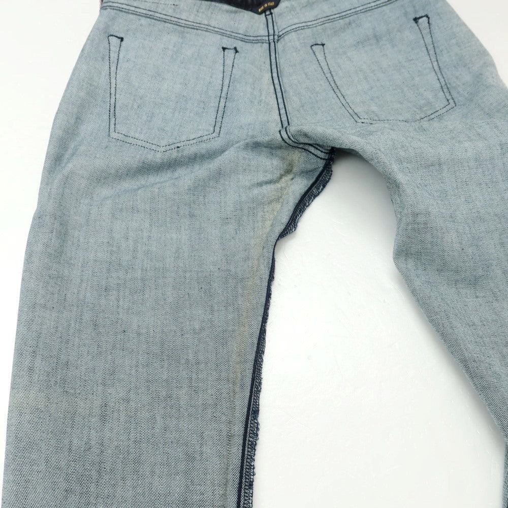 [New Outlet] INCOTEX BLUE DIVISION Slim Stretch Denim Pants Jeans Indigo [33] [Condition Rank N-] [Men&