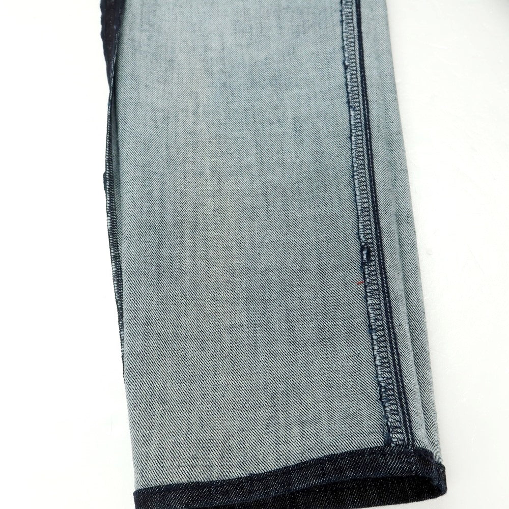 [New Outlet] INCOTEX BLUE DIVISION Slim Stretch Denim Pants Jeans Indigo [33] [Condition Rank N-] [Men&