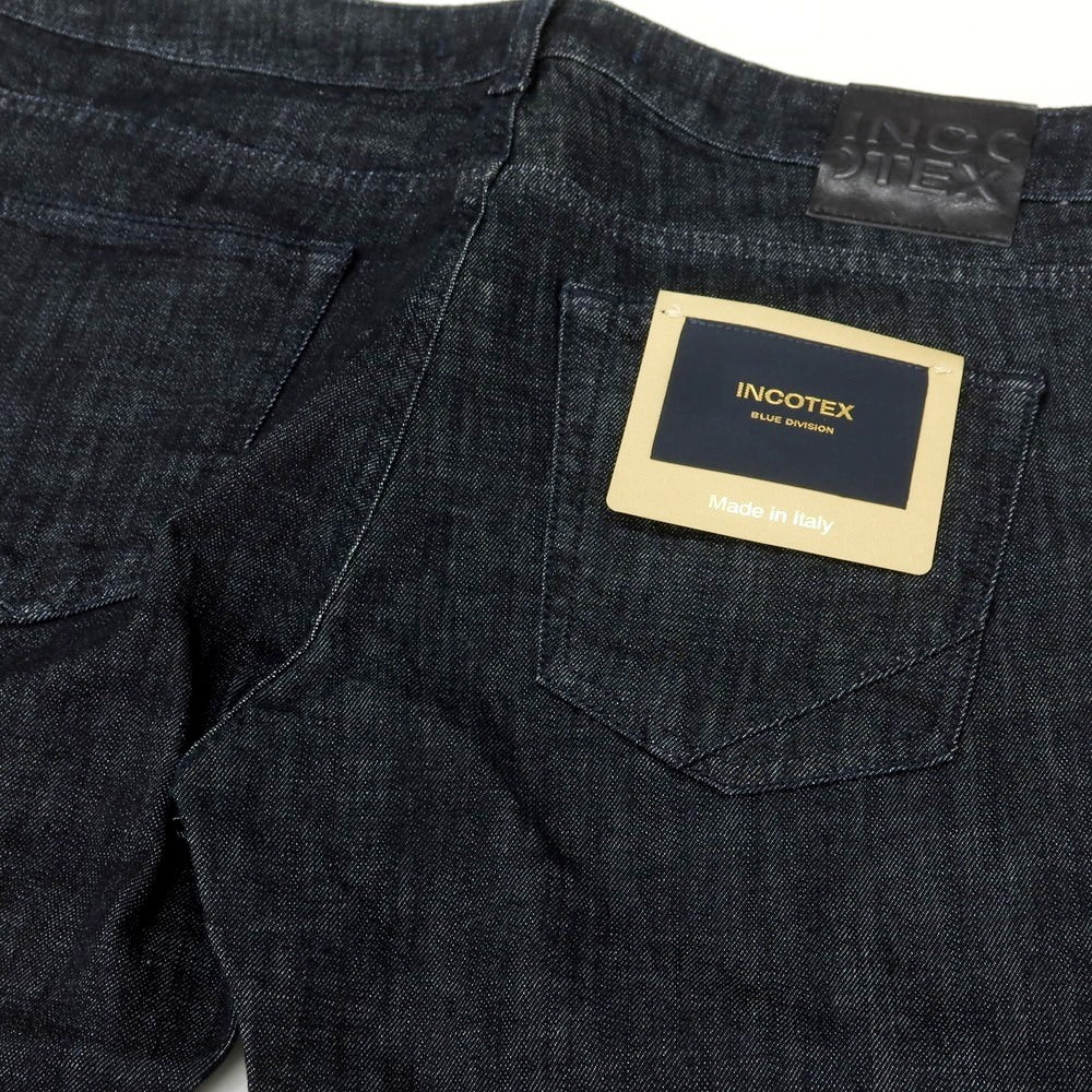 [New Outlet] INCOTEX BLUE DIVISION Slim Stretch Denim Pants Jeans Indigo [33] [Condition Rank N-] [Men&