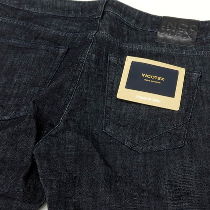 [New Outlet] INCOTEX BLUE DIVISION Slim Stretch Denim Pants Jeans Indigo [33] [Condition Rank N-] [Men&