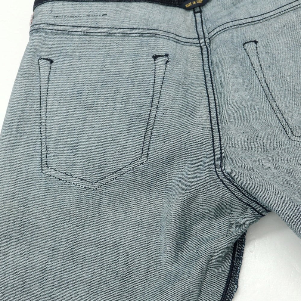 [New Outlet] INCOTEX BLUE DIVISION Slim Stretch Denim Pants Jeans Indigo [33] [Condition Rank N-] [Men&