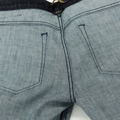 [New Outlet] INCOTEX BLUE DIVISION Slim Stretch Denim Pants Jeans Indigo [33] [Condition Rank N-] [Men&