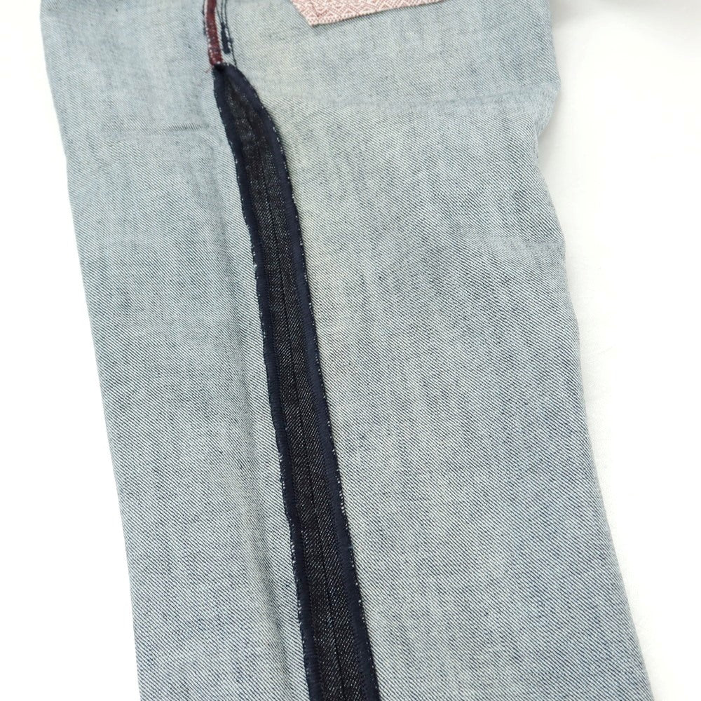 [New Outlet] INCOTEX BLUE DIVISION Slim Stretch Denim Pants Jeans Indigo [33] [Condition Rank N-] [Men&