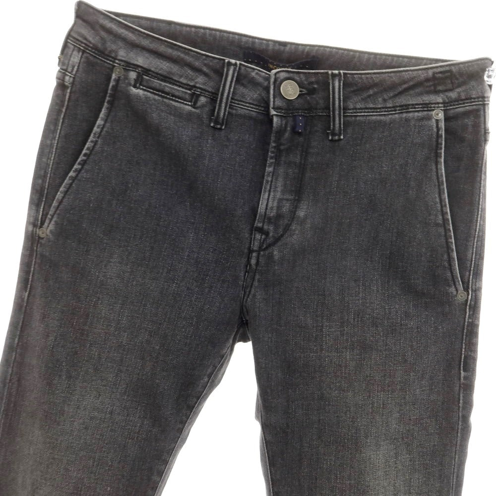 [New] INCOTEX BLUE DIVISION Slim Stretch Denim Pants Jeans Gray Black [31] [Condition Rank N] [Men&