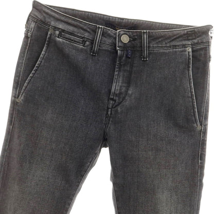 [New] INCOTEX BLUE DIVISION Slim Stretch Denim Pants Jeans Gray Black [31] [Condition Rank N] [Men&