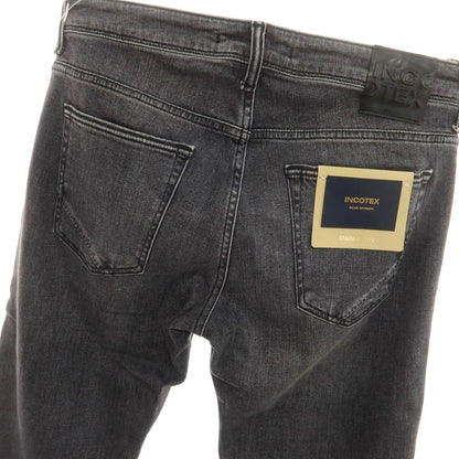 [New] INCOTEX BLUE DIVISION Slim Stretch Denim Pants Jeans Gray Black [32] [Condition Rank N] [Men&
