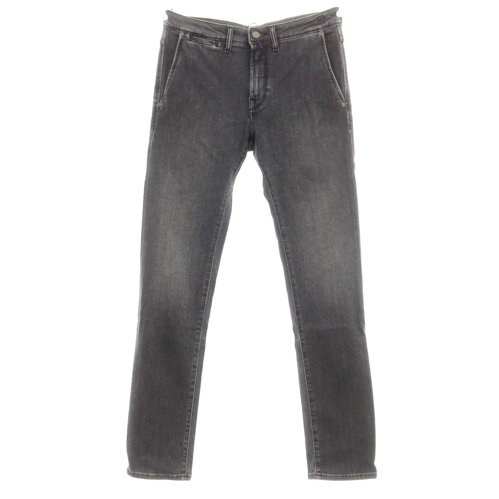 [New] INCOTEX BLUE DIVISION Slim Stretch Denim Pants Jeans Gray Black [33] [Condition Rank N] [Men&