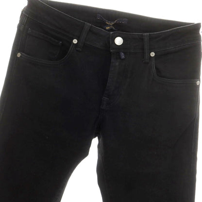 [New] INCOTEX BLUE DIVISION Slim Stretch Denim Jeans Black [30] [Condition Rank N] [Men&