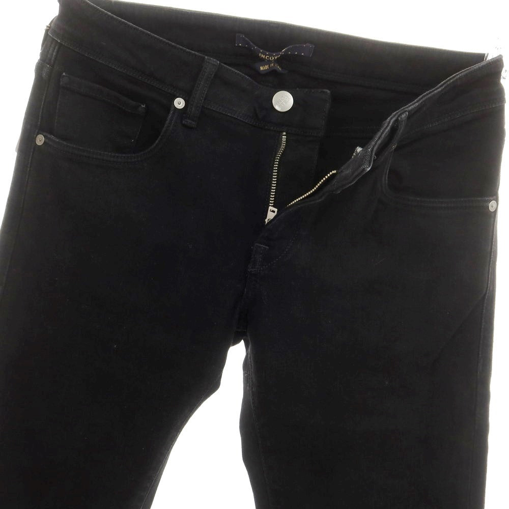 [New] INCOTEX BLUE DIVISION Slim Stretch Denim Jeans Black [30] [Condition Rank N] [Men&