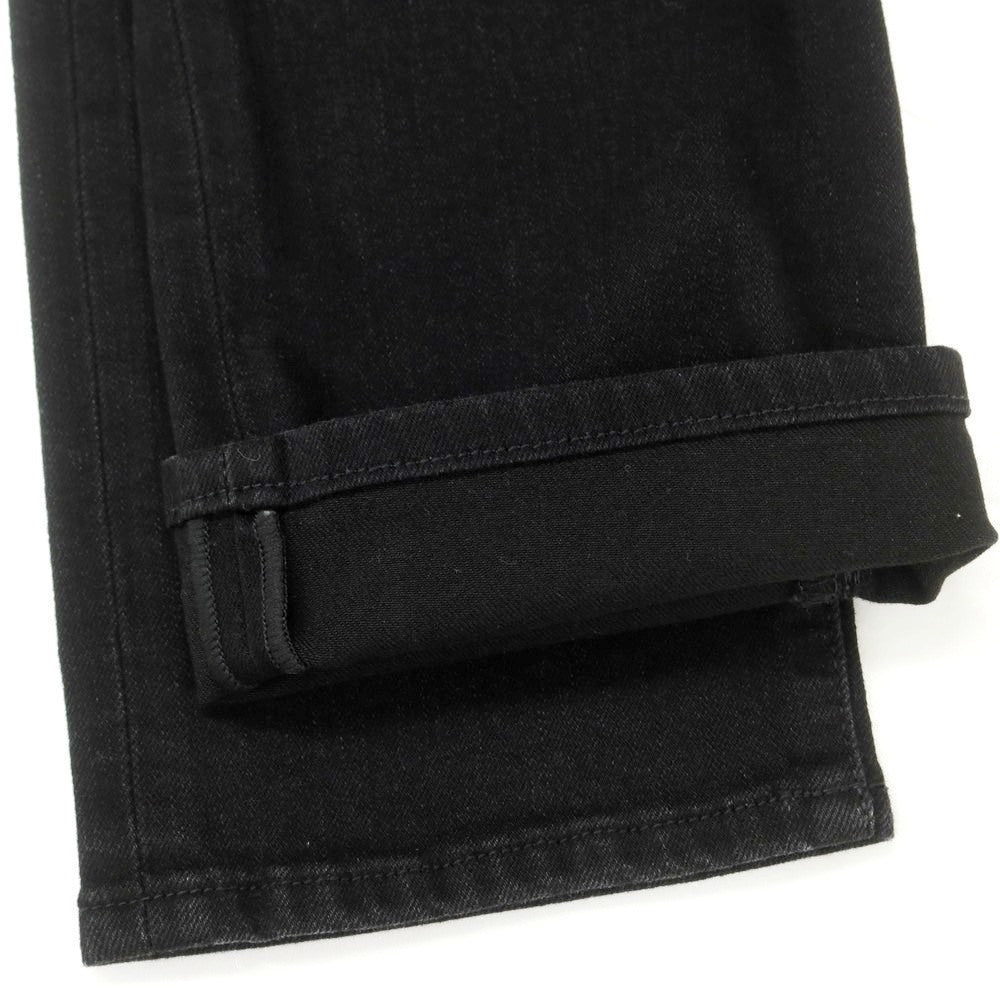 [New] INCOTEX BLUE DIVISION Slim Stretch Denim Jeans Black [30] [Condition Rank N] [Men&