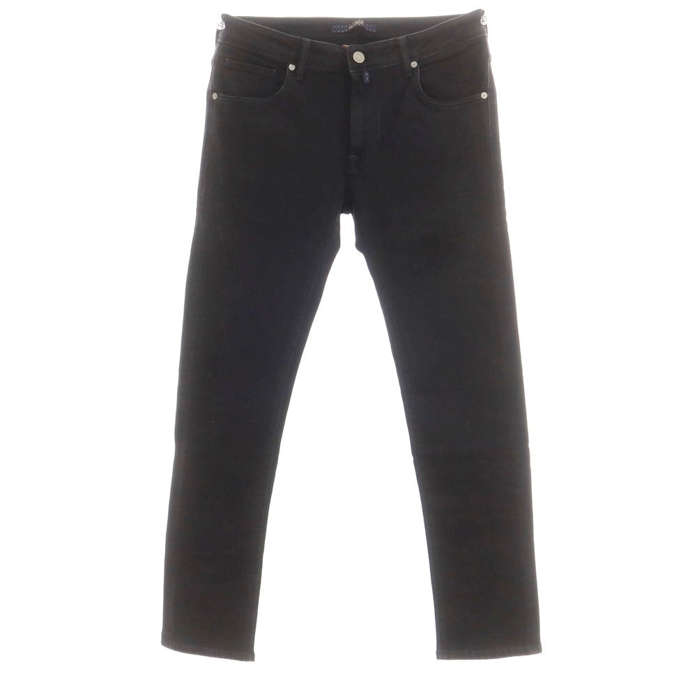 [New] INCOTEX BLUE DIVISION Slim Stretch Denim Jeans Black [33] [Condition Rank N] [Men&