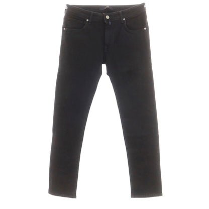 [New] INCOTEX BLUE DIVISION Slim Stretch Denim Jeans Black [33] [Condition Rank N] [Men&