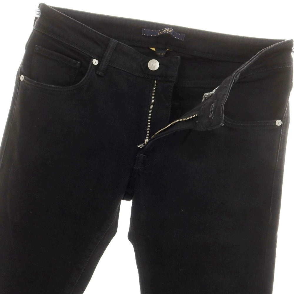 [New] INCOTEX BLUE DIVISION Slim Stretch Denim Jeans Black [33] [Condition Rank N] [Men&