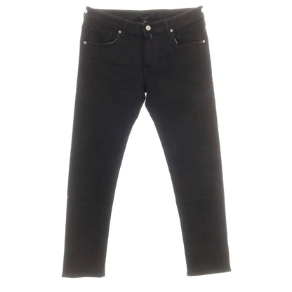 [New] INCOTEX BLUE DIVISION Slim Stretch Denim Jeans Black [34] [Condition Rank N] [Men&