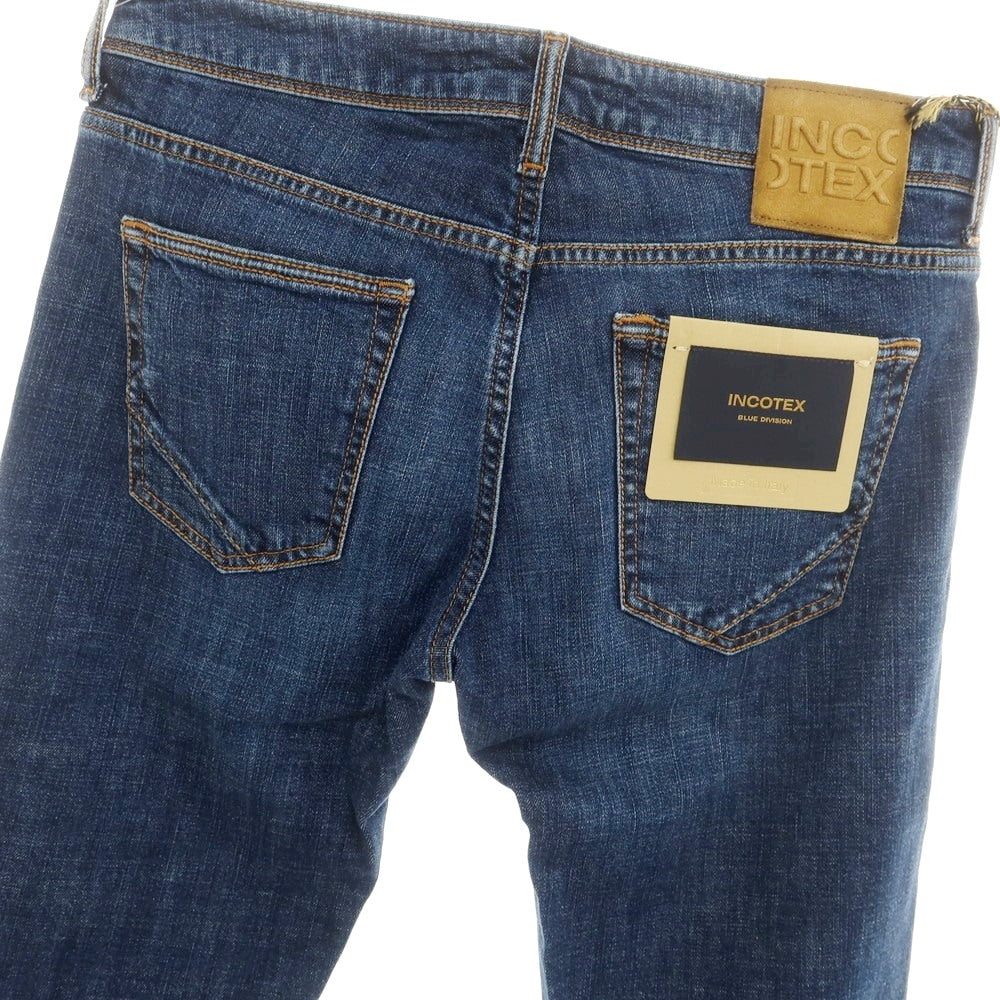 [New] INCOTEX BLUE DIVISION Slim Stretch Denim Pants Jeans Blue Indigo [30] [Condition Rank N] [Men&