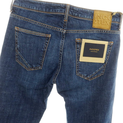 [New] INCOTEX BLUE DIVISION Slim Stretch Denim Pants Jeans Blue Indigo [30] [Condition Rank N] [Men&