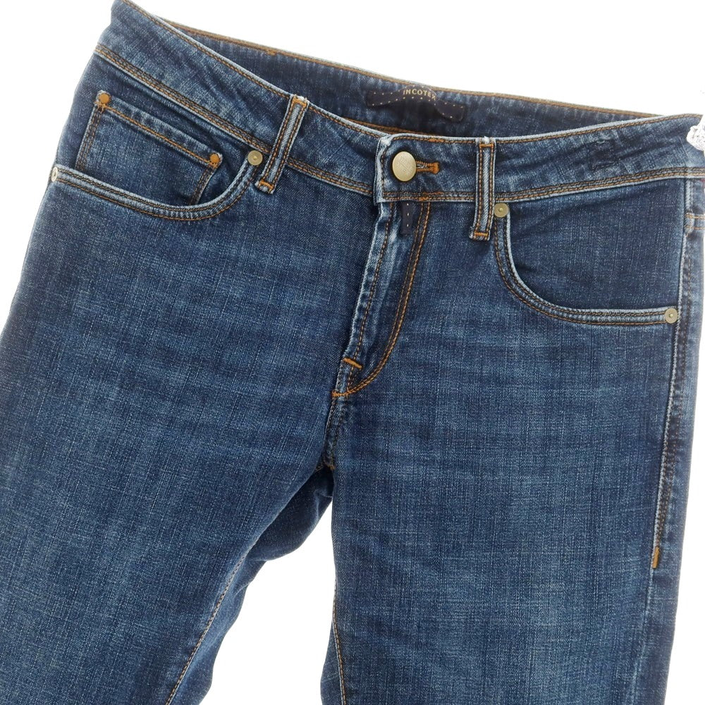 [New] INCOTEX BLUE DIVISION Slim Stretch Denim Pants Jeans Blue Indigo [31] [Condition Rank N] [Men&